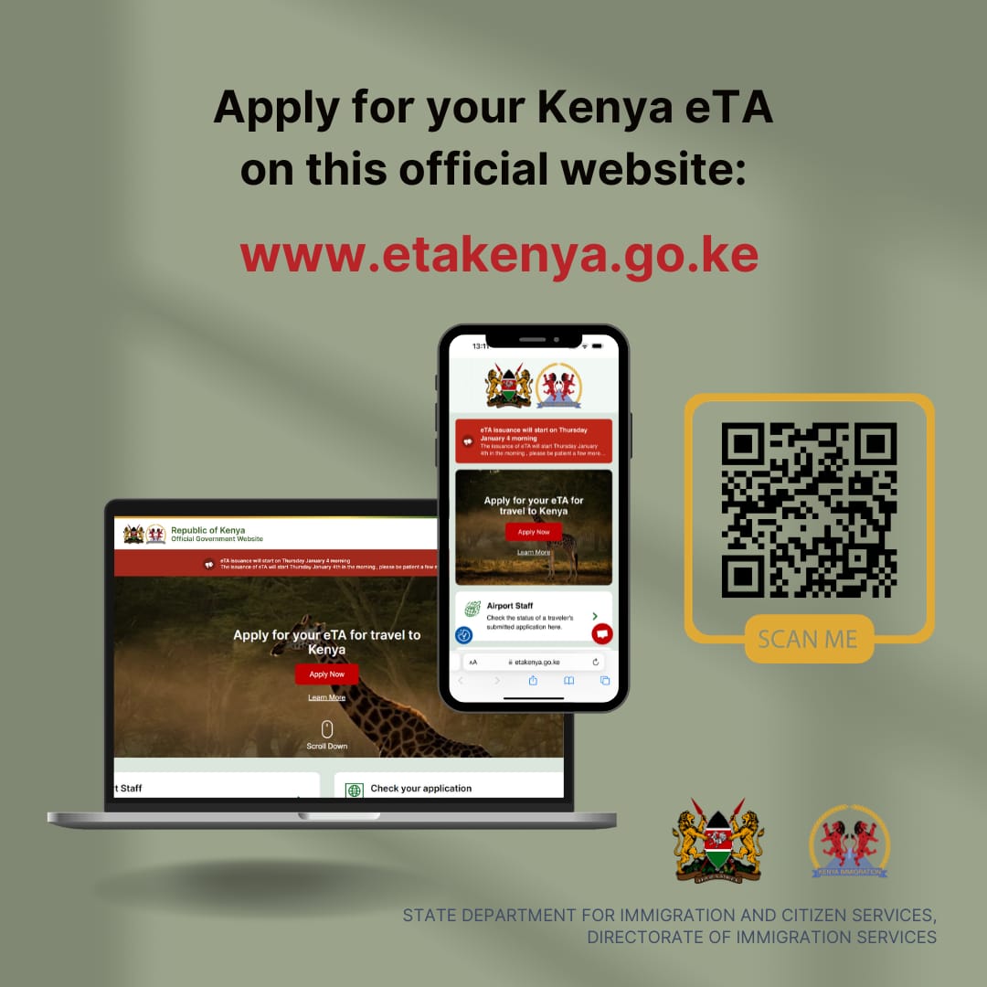 kenya visit visa application